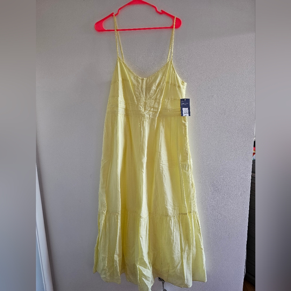 Universal Thread Light Yellow Maxi Dress